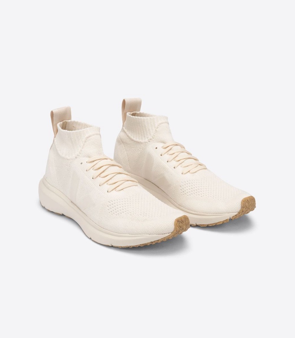 Veja Sneakers Dam - V-Knit X Rick Owens Mid - Vita - 038926-QAS